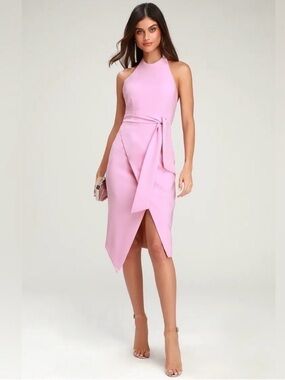 Finder’s Keepers Essie Mauve Backless Dress | EUC | Size 4 | Stretchy